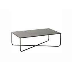 Diivanilaud NIVEL must, 100x60xH33 cm