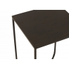 Diivanilaud NIVEL must, 35x35xH51 cm