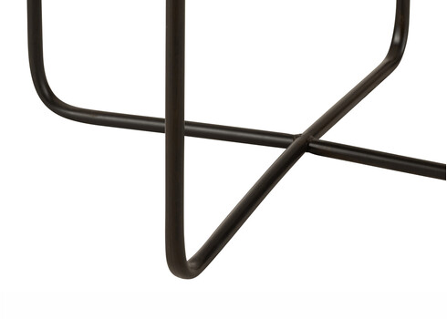 Diivanilaud NIVEL must, 35x35xH51 cm