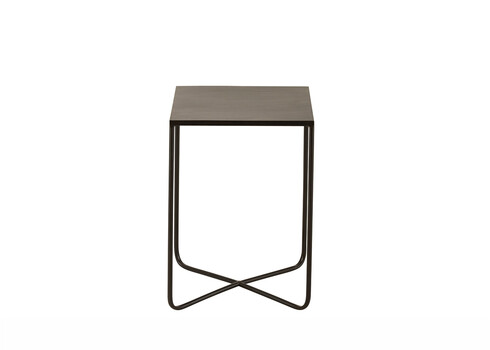 Diivanilaud NIVEL must, 35x35xH51 cm