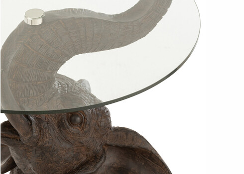 Abilaud ELEPHANT tumepruun, 51x48xH63 cm