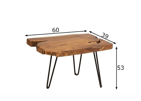 Abilaud SAM pruun, 60x39xH53 cm