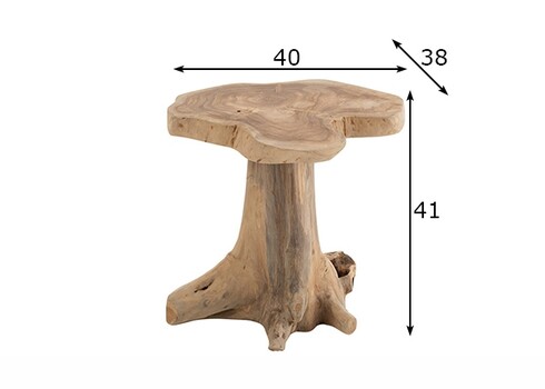 Abilaud AMY pruun, 40x38xH41 cm