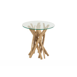 Abilaud BRANCH naturaalne, 36x36xH54 cm