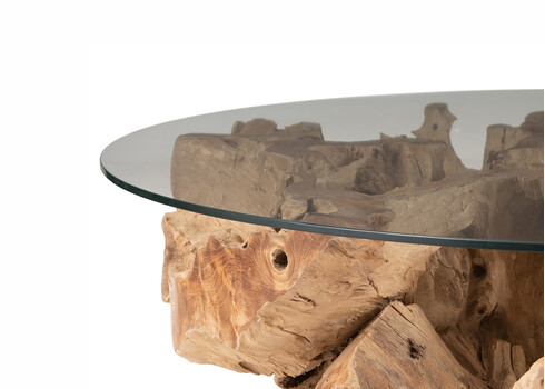 Diivanilaud RAOUL naturaalne, 100x100xH45 cm