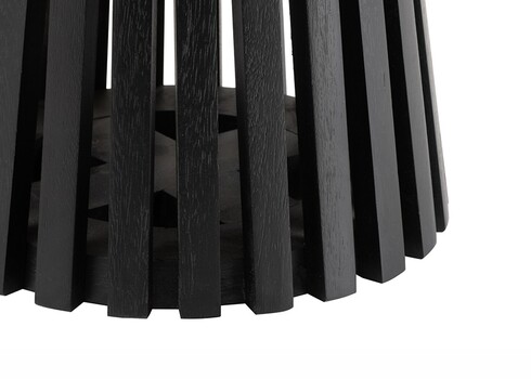 Diivanilaud VINCENT must, 40x40xH52 cm