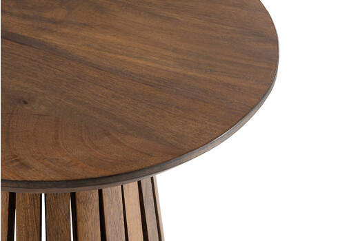 Diivanilaud VINCENT tumepruun, 40x40xH52 cm