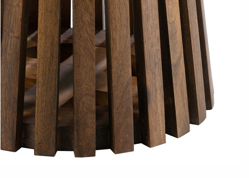 Diivanilaud VINCENT tumepruun, 40x40xH52 cm