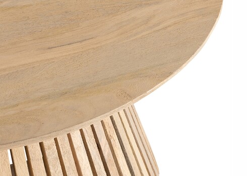 Diivanilaud VINCENT naturaalne, 80x80xH40 cm