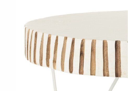 Abilaudade komplekt YING valge, 2 tk