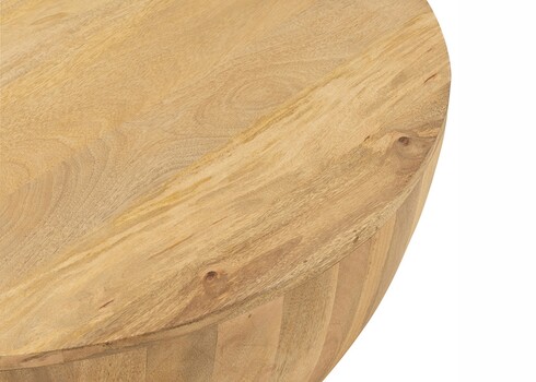 Diivanilaud CAMILLE naturaalne, 89x89xH32 cm