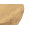 Diivanilaud CAMILLE naturaalne, 89x89xH32 cm
