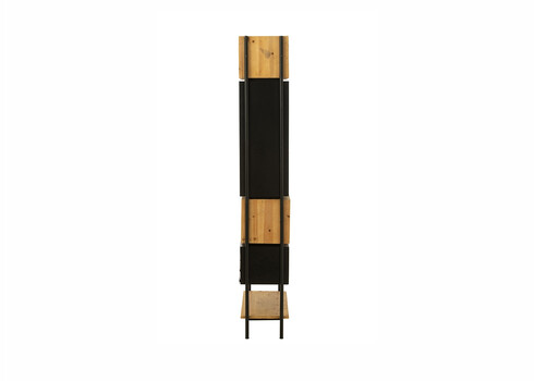 Seinariiul TINA pruun / must, 65x30xH185 cm
