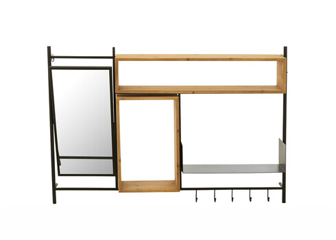 Seinanagi TINA pruun / must, 130x20xH87 cm