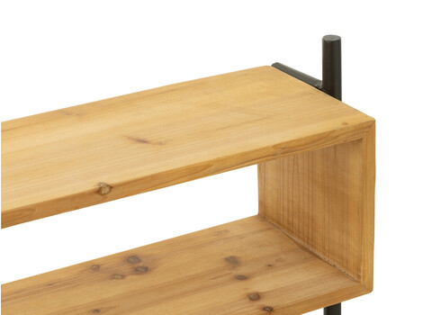 Seinanagi TINA pruun / must, 130x20xH87 cm