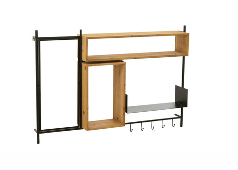 Seinanagi TINA pruun / must, 130x20xH87 cm