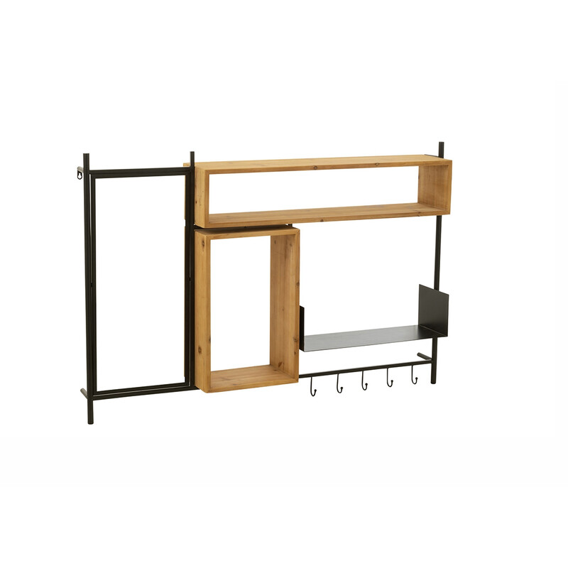 Seinanagi TINA pruun / must, 130x20xH87 cm