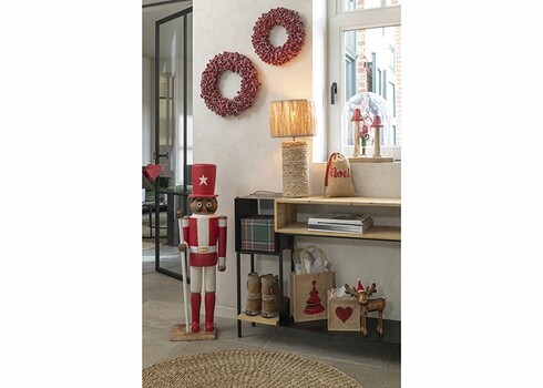 Konsoollaud TINA pruun / must, 120x30xH80 cm