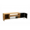 Tv-alus TINA pruun / must, 160x40xH50 cm