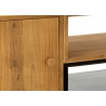 Tv-alus TINA pruun / must, 160x40xH50 cm