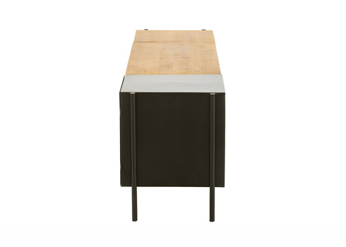 Tv-alus TINA pruun / must, 160x40xH50 cm