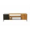 Tv-alus TINA pruun / must, 160x40xH50 cm