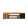 Tv-alus TINA pruun / must, 160x40xH50 cm