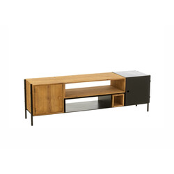 Tv-alus TINA pruun / must, 160x40xH50 cm