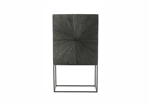 Kummut SHANIL must, 90x40xH160 cm