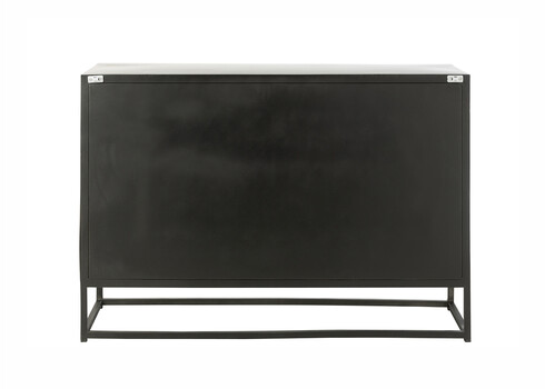 Kummut SHANIL must, 120x38xH81 cm