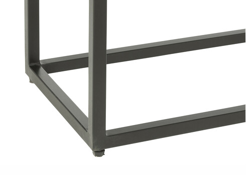 Konsoollaud SHANIL must, 100x33xH81 cm