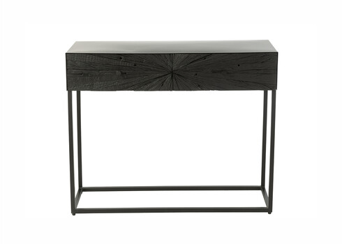 Konsoollaud SHANIL must, 100x33xH81 cm