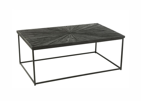 Diivanilaud SHANIL must, 121x70xH47 cm