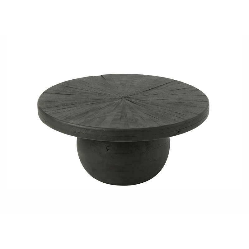 Diivanilaud SHANIL must, 80x80xH40 cm