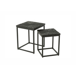 Abilaudade komplekt SHANIL must, 2 tk