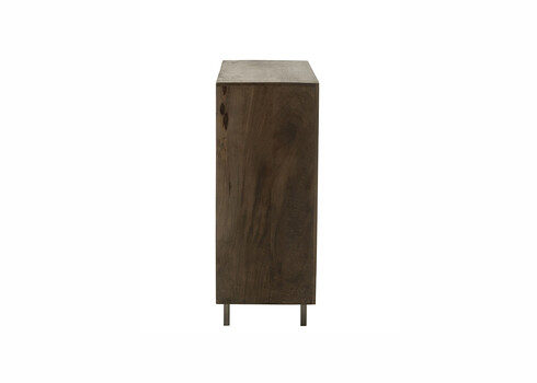 Kummut PINO tumepruun, 89x42xH104 cm