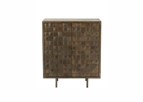 Kummut PINO tumepruun, 89x42xH104 cm