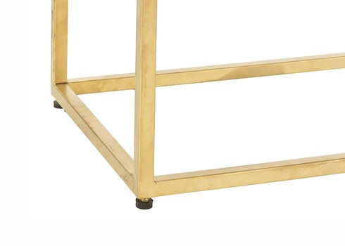 Kummut PINO naturaalne / kuldne, 76x40xH122 cm