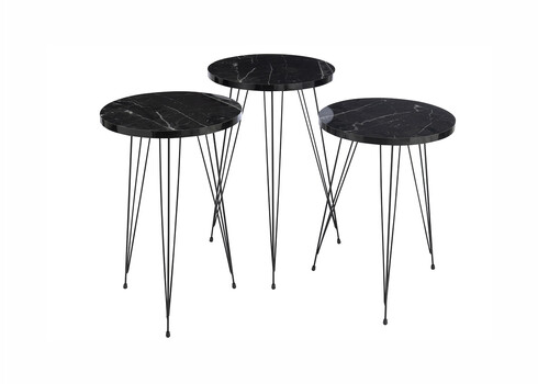 Abilaudade komplekt PINS must, 3 tk