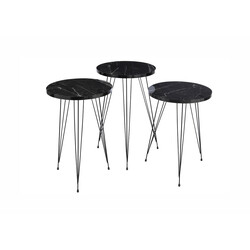 Abilaudade komplekt PINS must, 3 tk