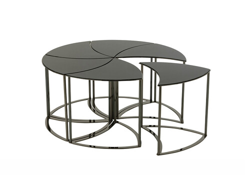 Abilaudade komplekt TORNADO must, 6 tk