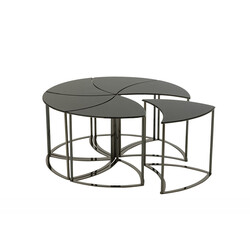 Abilaudade komplekt TORNADO must, 6 tk