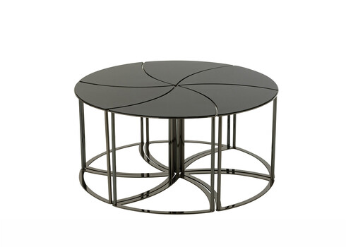 Abilaudade komplekt TORNADO must, 6 tk