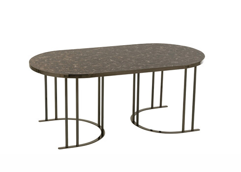 Abilaudade komplekt TRIO pruun, 3 tk