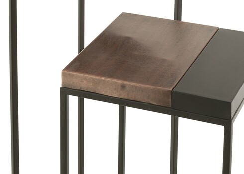 Abilaudade komplekt BRONZE pronks / must, 2 tk