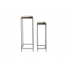 Abilaudade komplekt BRONZE pronks / must, 2 tk