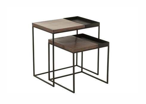 Abilaudade komplekt BRONZE pronks / must, 2 tk