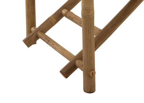 Kokkuvolditav tool TIKI helepruun / beež, 58x44xH88 cm