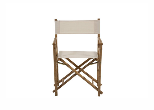 Kokkuvolditav tool TIKI helepruun / beež, 58x44xH88 cm