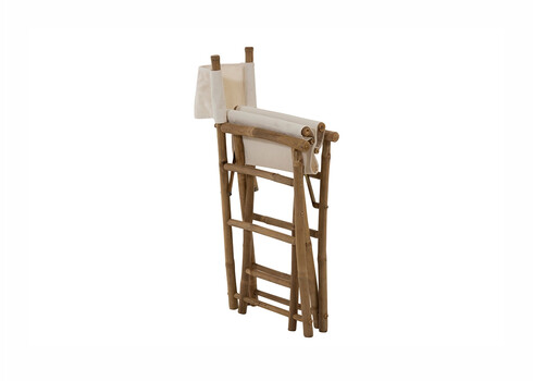 Kokkuvolditav tool TIKI helepruun / beež, 58x44xH88 cm